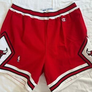 Vintage 90s Chicago Bulls Champion Pro Cut Shorts sz 42 — RN 26094